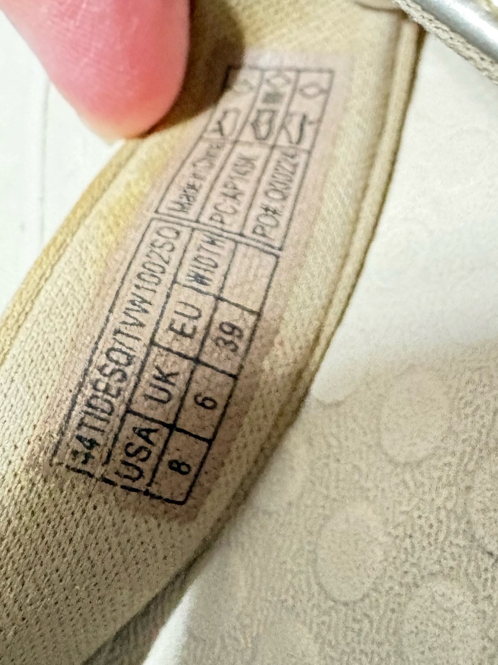 New Vionic Women's Tide Gold Sequined Orthotic Thong Sandals - Size 8 - Picture 15 of 16